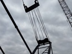 Crane Superstructure with Pendant Line (Boom Tension Line)