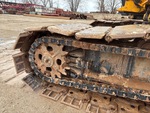 Undercarriage with Left Track Tensioner