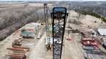 Crane Superstructure with Point Sheaves