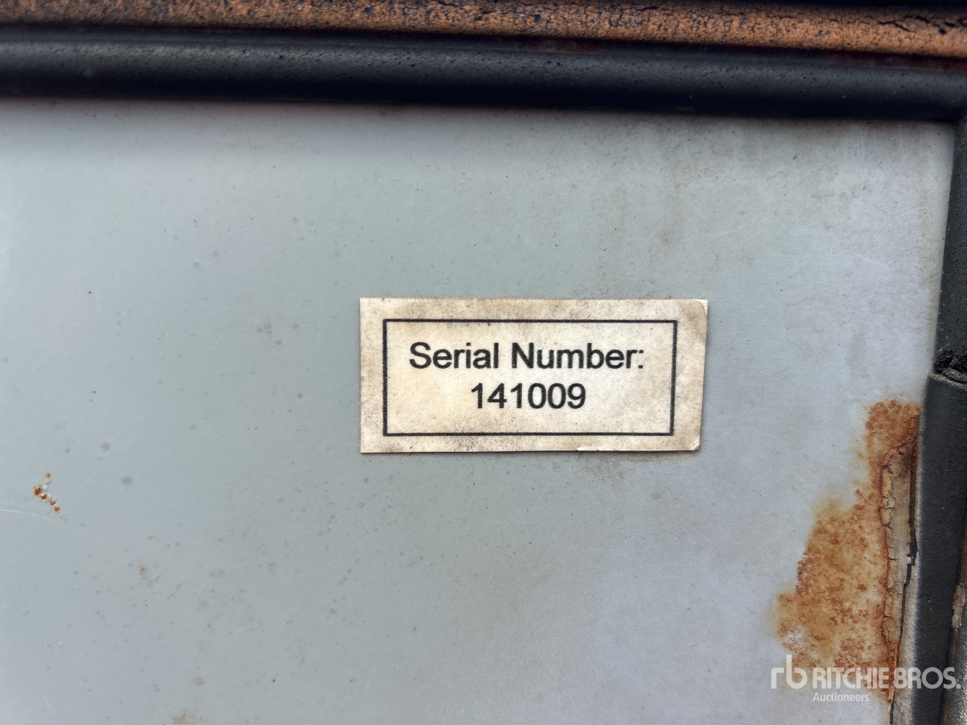 General Appearance with N.º de serie/VIN