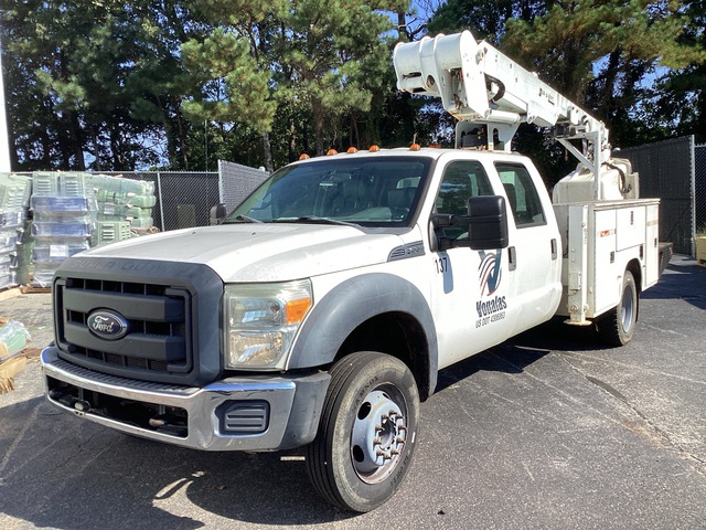 2008 Dur-A-Lift DTAS35 35 ft on 2014 Ford F-550 4x2 Crew Cab Bucket Truck 2008 Dur-A-Lift DTAS35 35 ft on 2014 Ford F-550 4x2 Crew Cab Bucket Truck