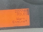 General Appearance with Hour Meter / Odometer