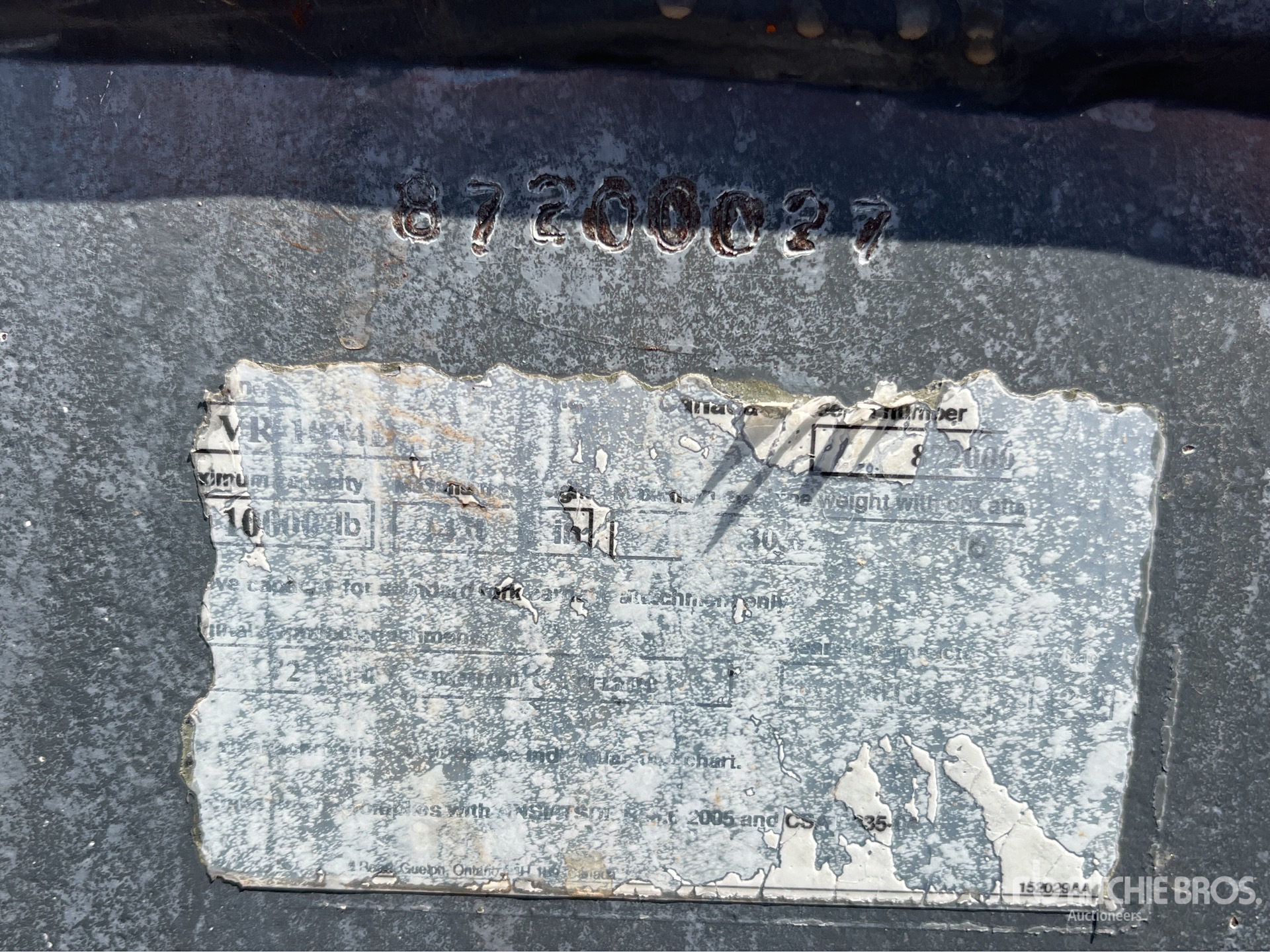 General Appearance with Numéro de série/Numéro d'identification du véhicule automobile
