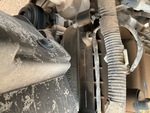 Engine with A/C Compressor