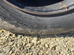 Trailer with Tire Size