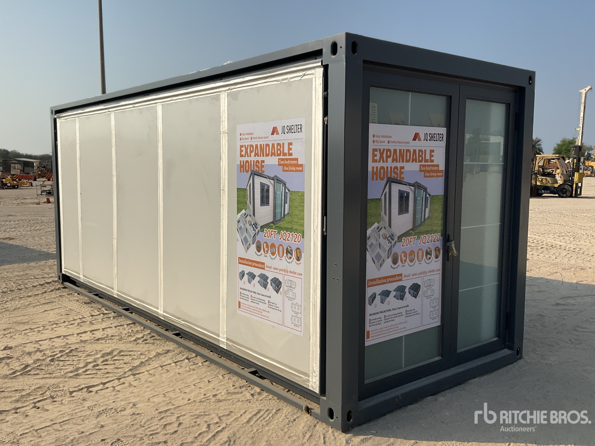 General Appearance with Picture, Left Front Corner