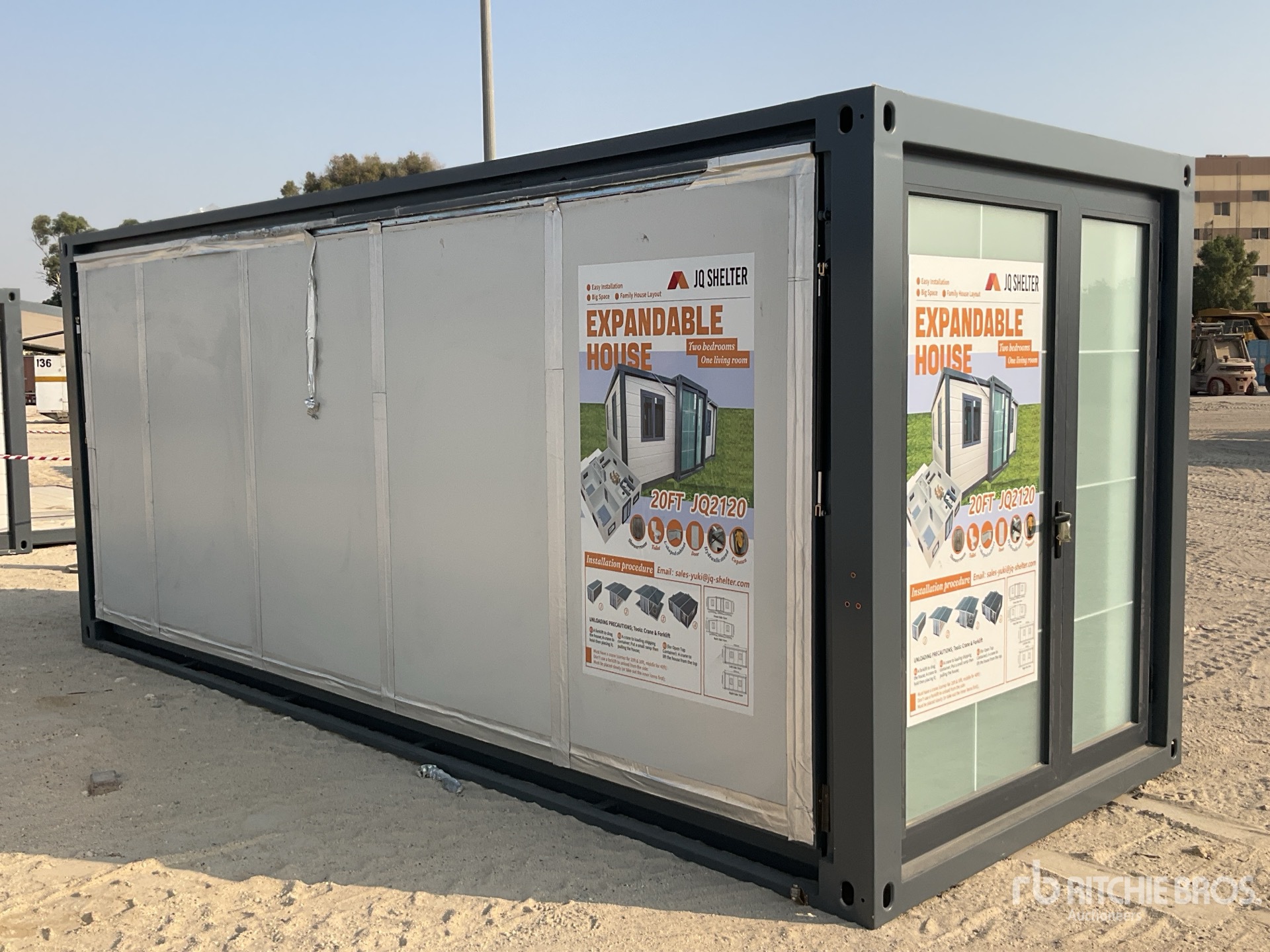 General Appearance with Picture, Left Front Corner