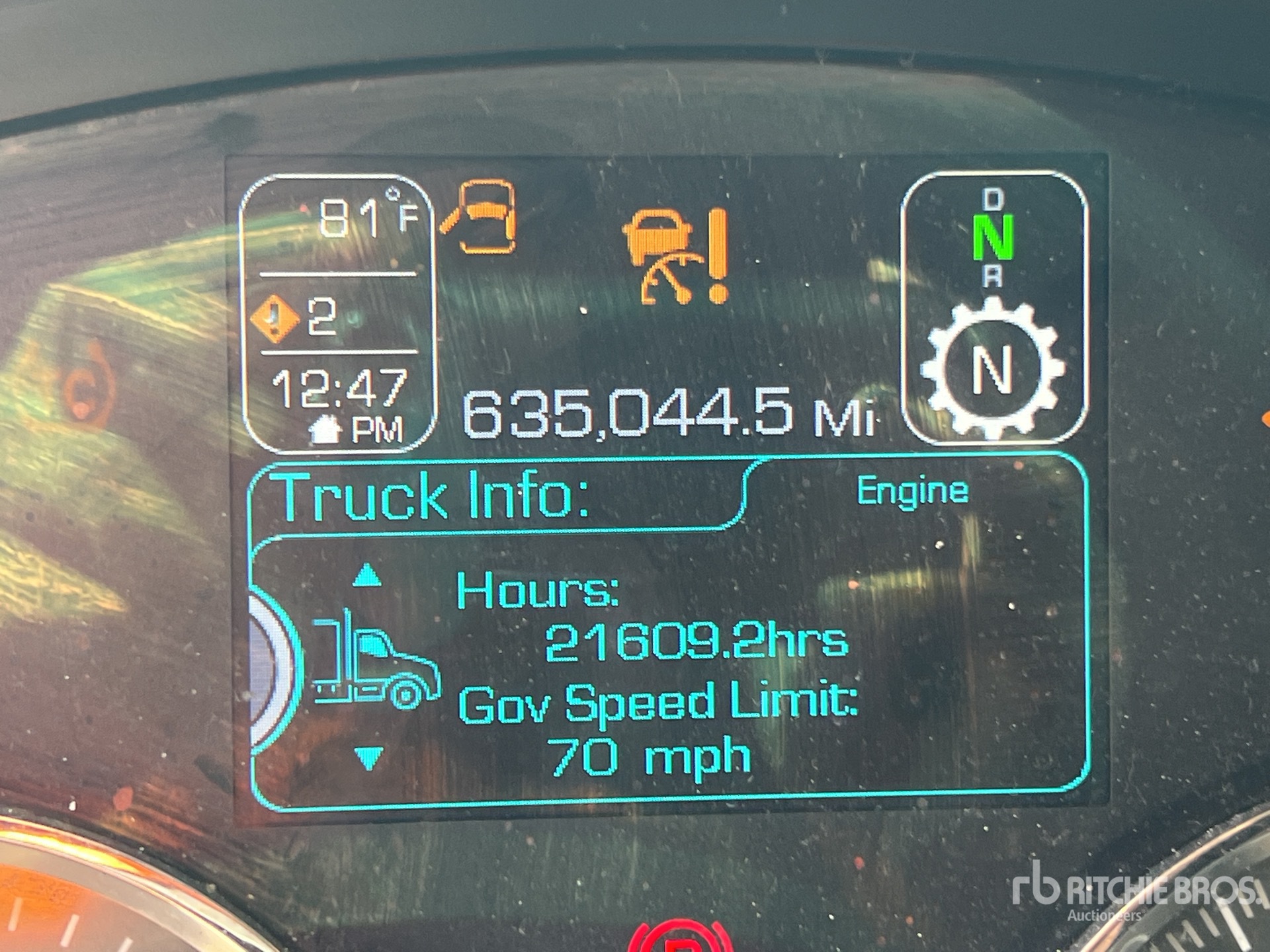 General Appearance with Hour Meter / Odometer