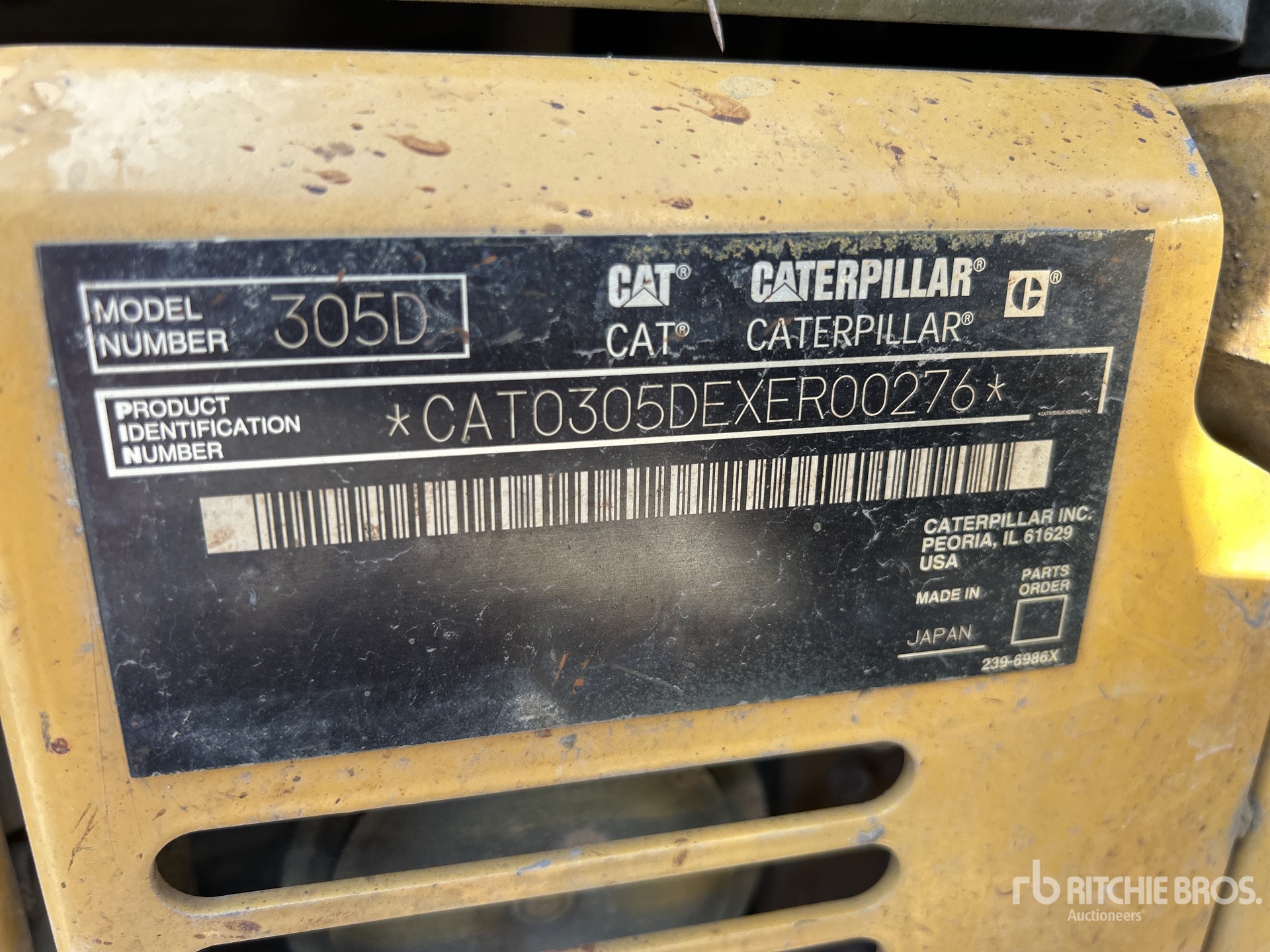 2010 Caterpillar 305D CR