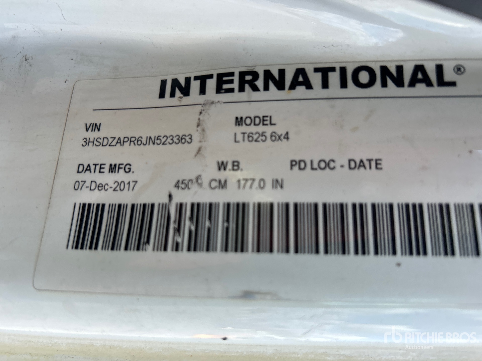 General Appearance with Second Serial Number/VIN Photo