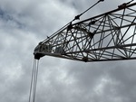 Crane Superstructure with Boom Point Section