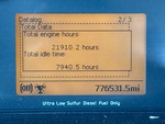 Cab with Engine Hours