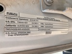 Engine with Emission Control Label