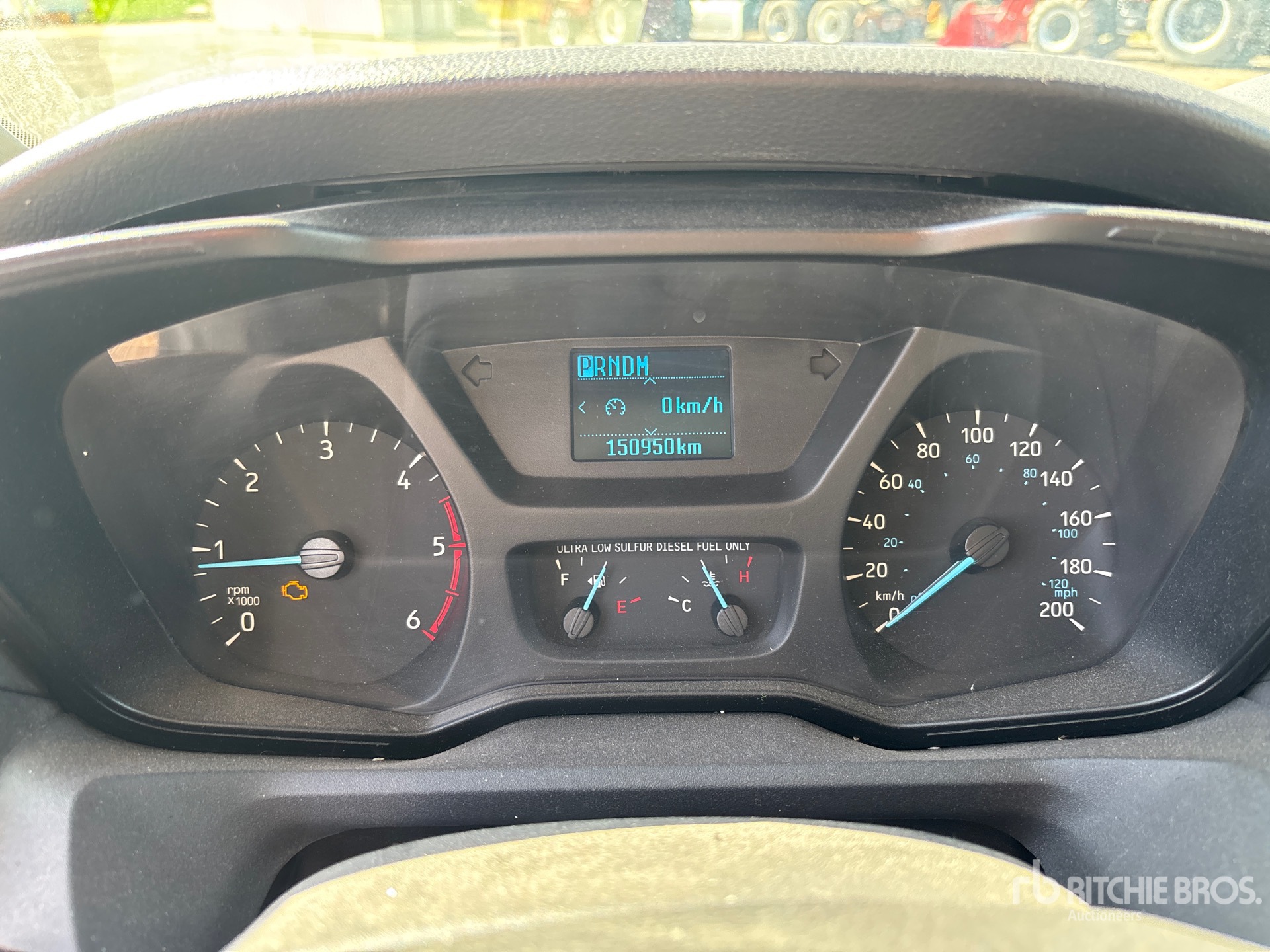 General Appearance with Hour Meter / Odometer