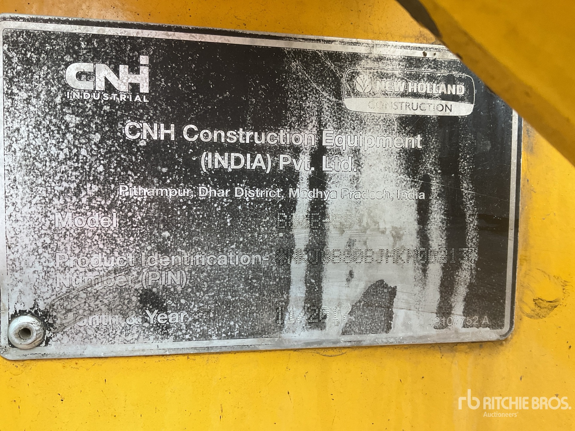 General Appearance with Seriennummer / FIN