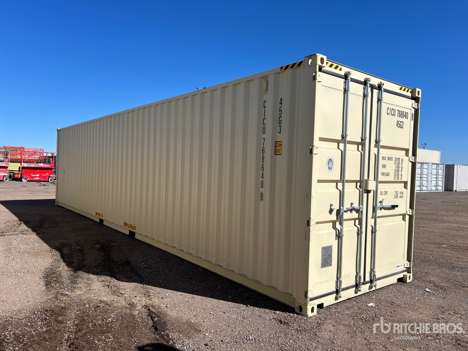 General Appearance with Picture, Left Rear Corner