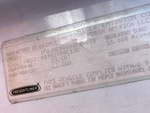 General Appearance with Second Serial Number/VIN Photo