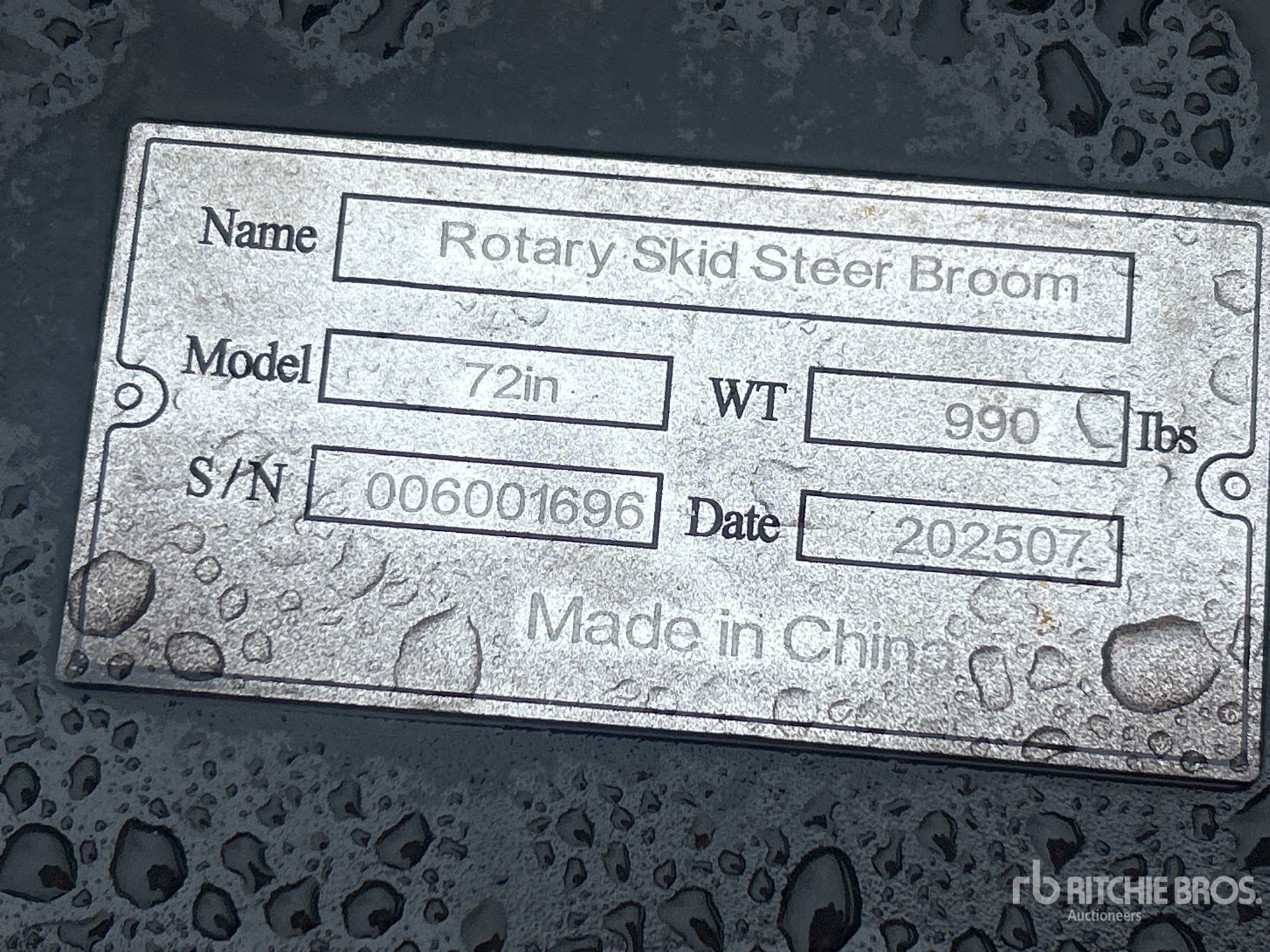 General Appearance with Seriennummer / FIN