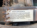 Moteur with Étiquette d'émission