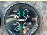 Control Station with Engine Oil Pressure