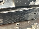 Engine with Emission Label