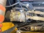 Engine with A/C Compressor