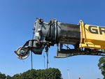 Crane Superstructure with Boom Head Section