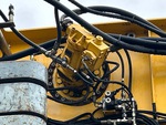 Crane Superstructure Hydraulics with Hydraulic Motors