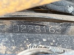 General Appearance with Second Serial Number/VIN Photo