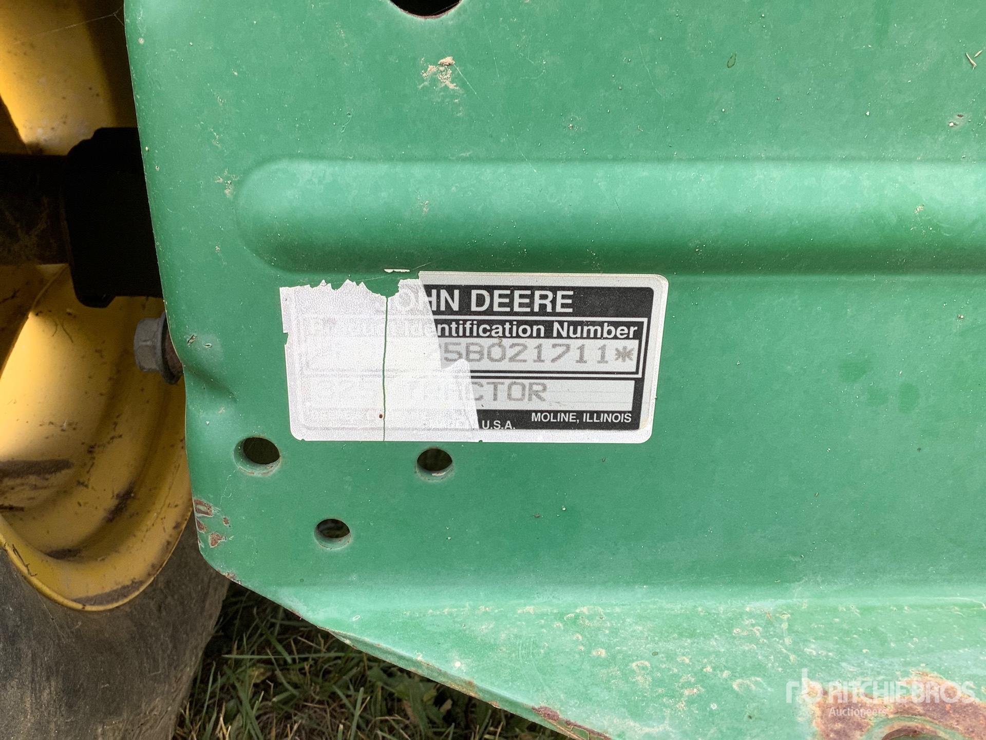 General Appearance with Seriennummer / FIN