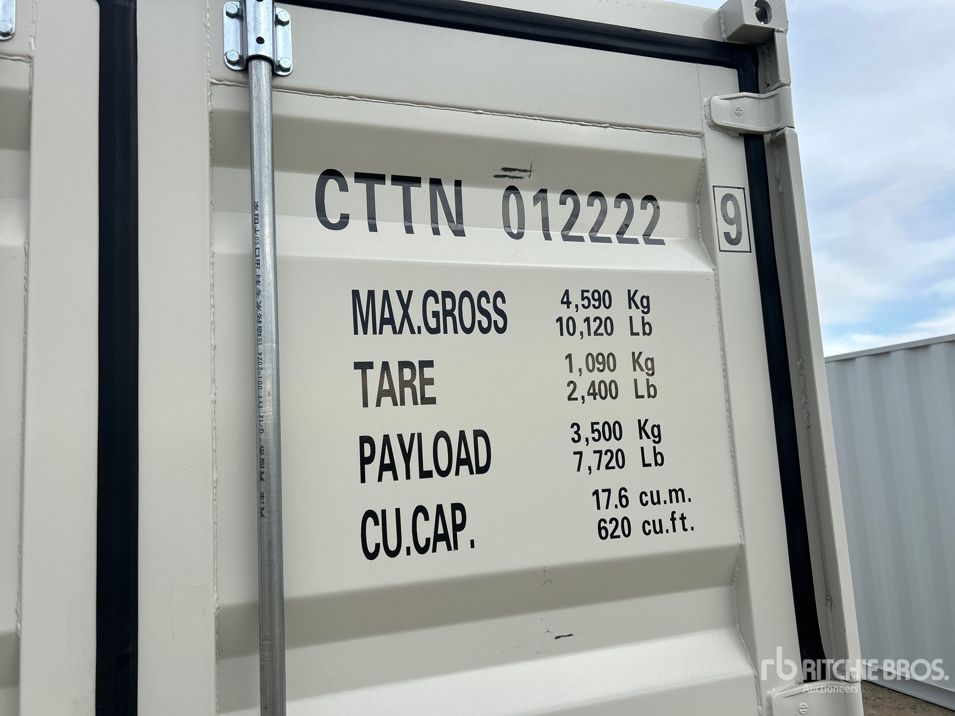 General Appearance with N.º de serie/VIN