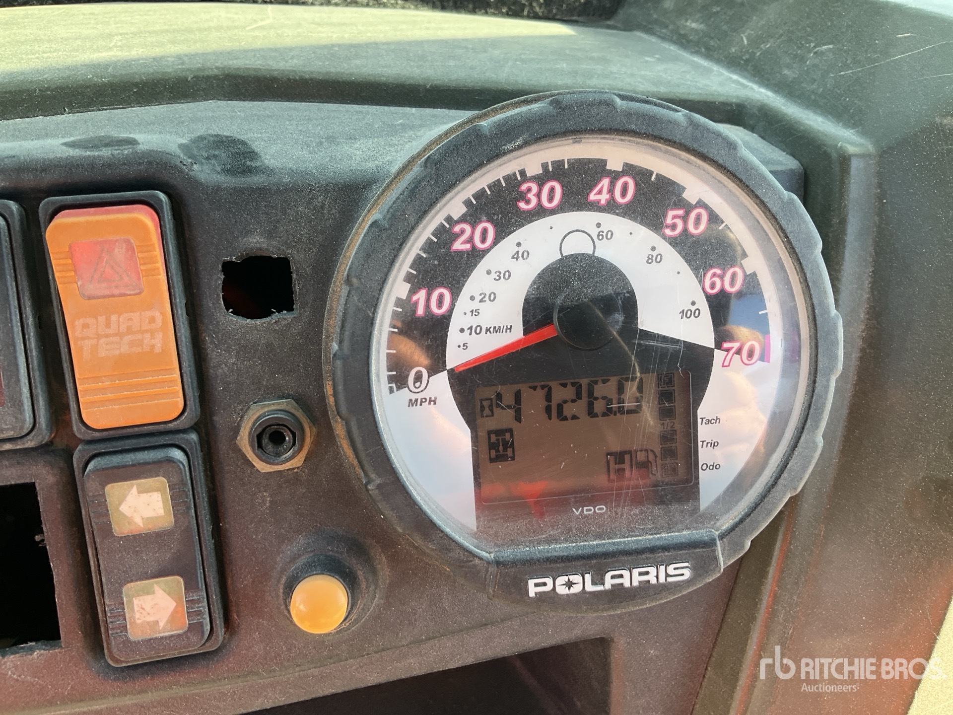 General Appearance with Hour Meter / Odometer