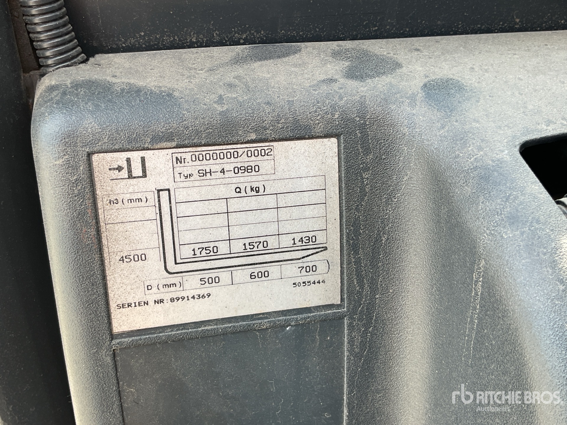 General Appearance with Numéro de série/Numéro d'identification du véhicule automobile