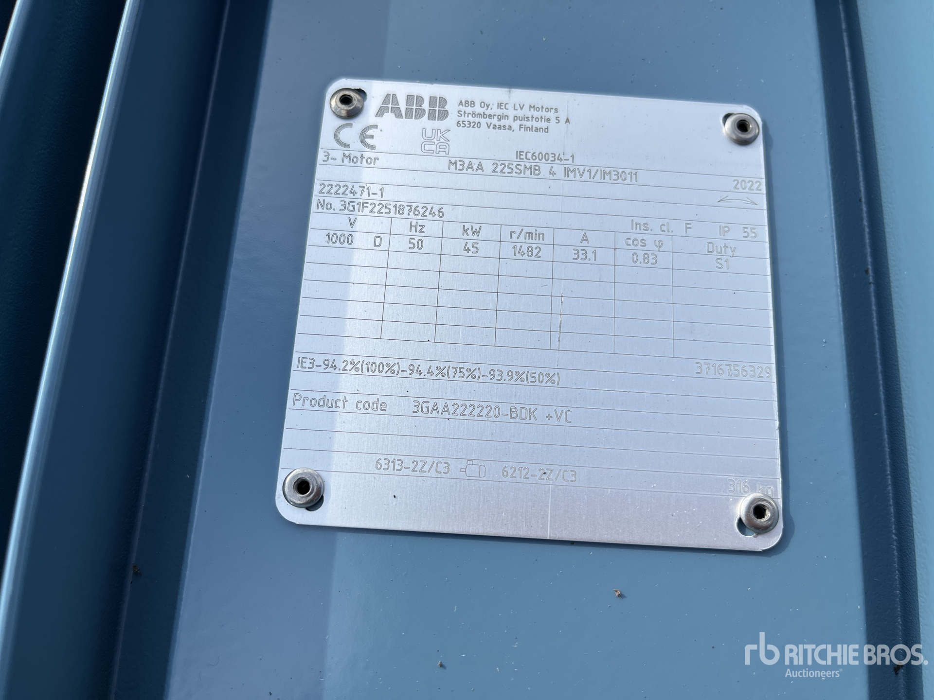 General Appearance with Numero seriale/numero d’identificazione del veicolo (VIN)