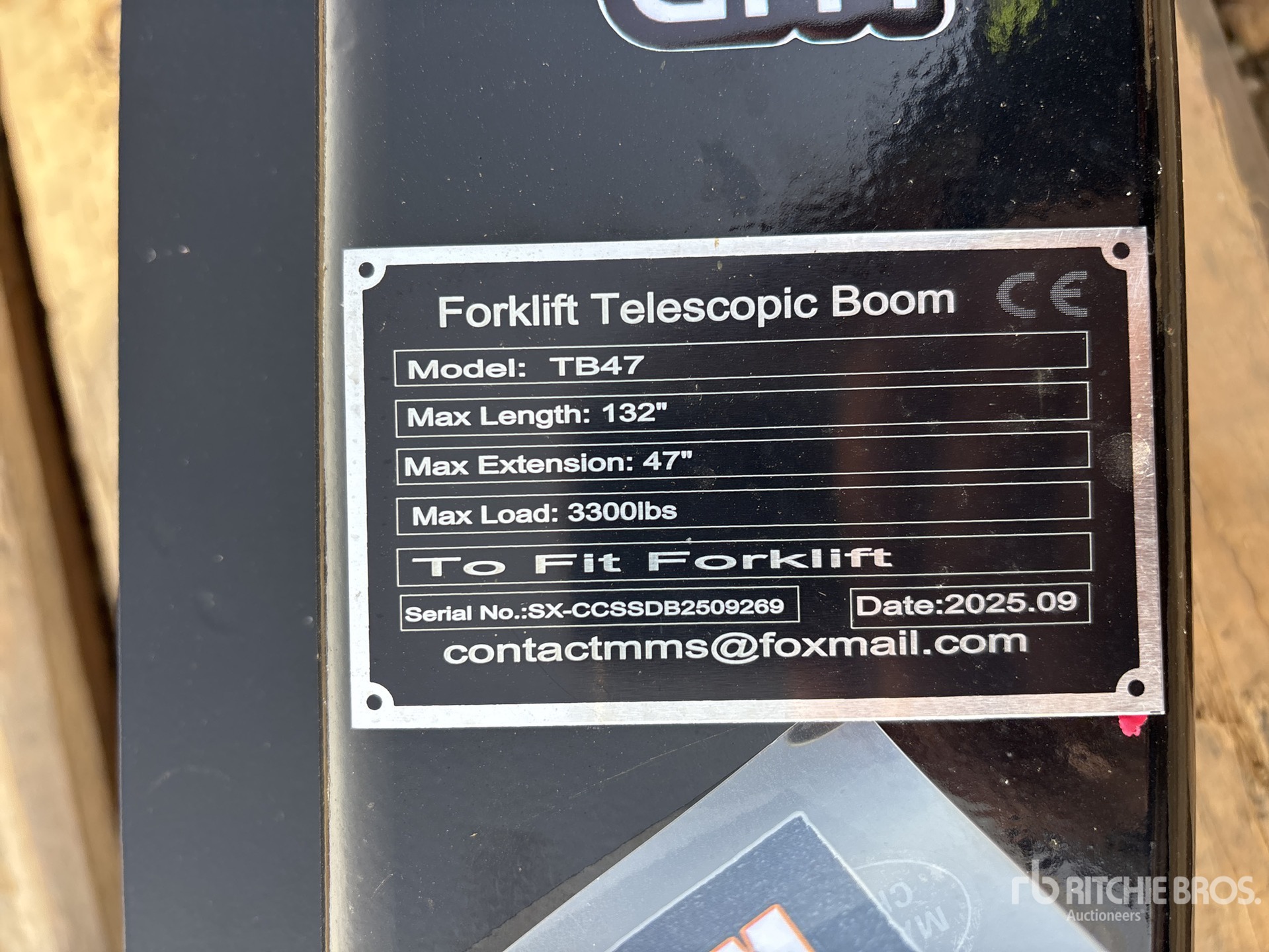 General Appearance with N.º de serie/VIN