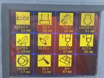 Upper Control Station with Hour Meter Reading