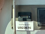 Upper Control Station with Hour Meter Reading