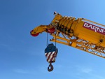 Crane Superstructure with Boom Head Section