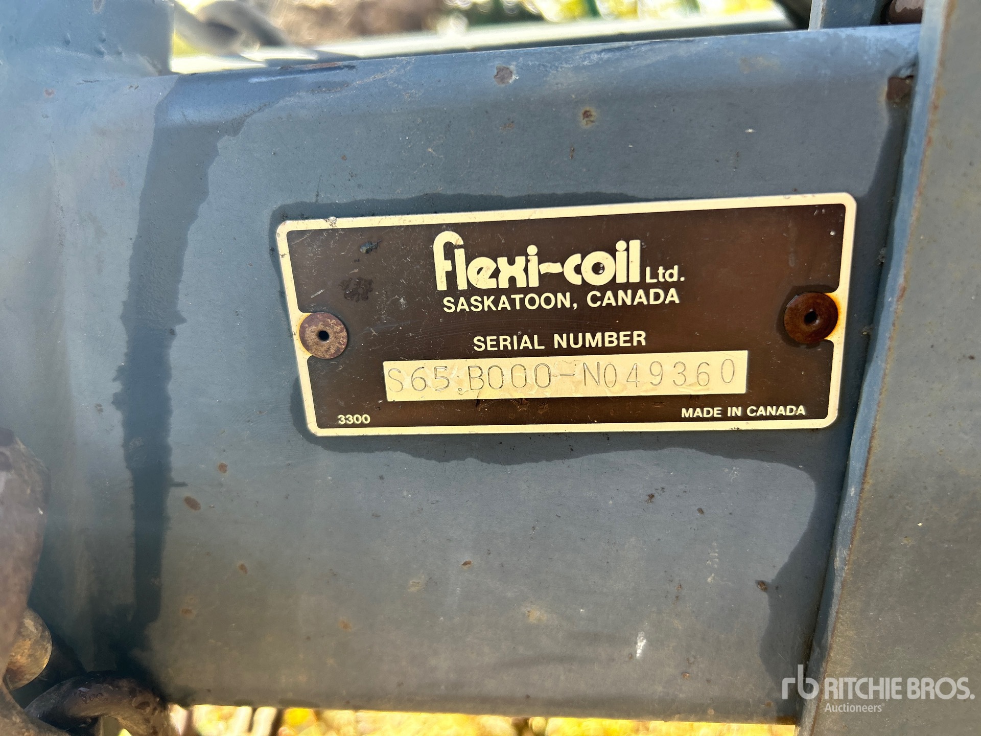 General Appearance with N.º de serie/VIN