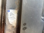 General Appearance with Refrigeration Unit Serial Number