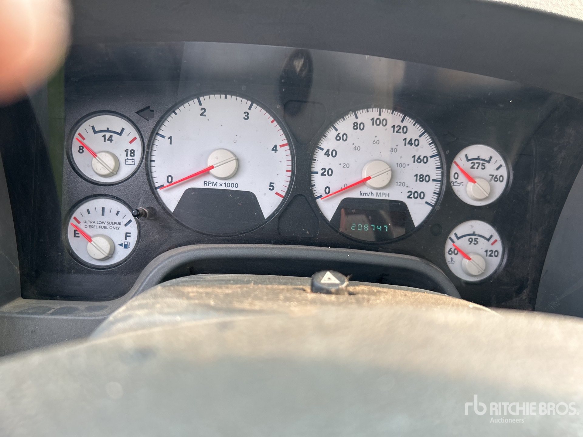 General Appearance with Hour Meter / Odometer
