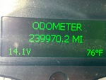 General Appearance with Hour Meter / Odometer