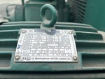 General Appearance with Unit Serial Number