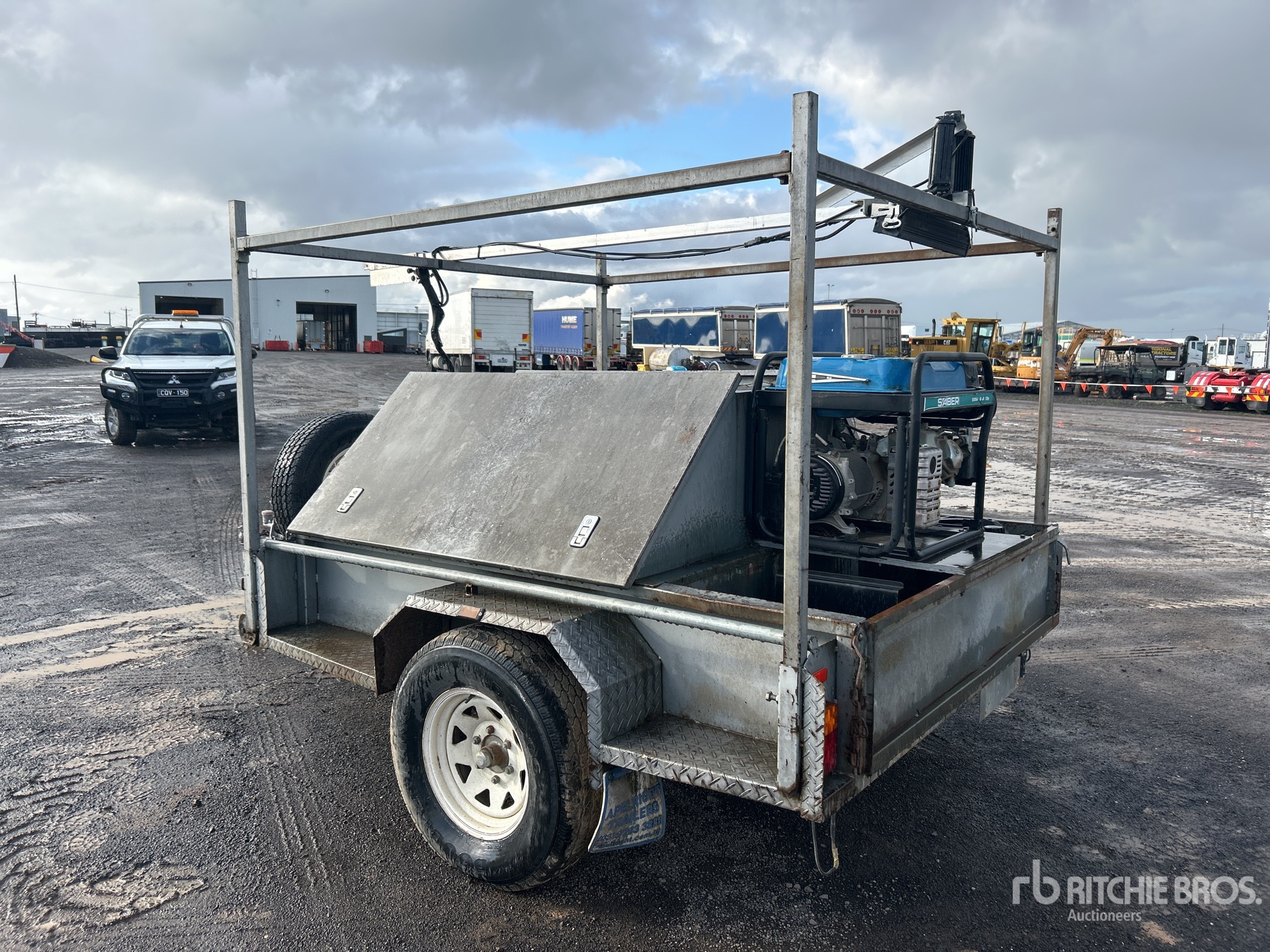 General Appearance with Picture, Right Rear Corner