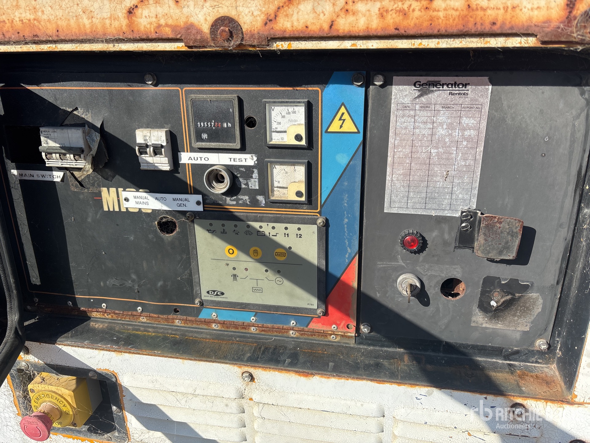 General Appearance with Hour Meter / Odometer
