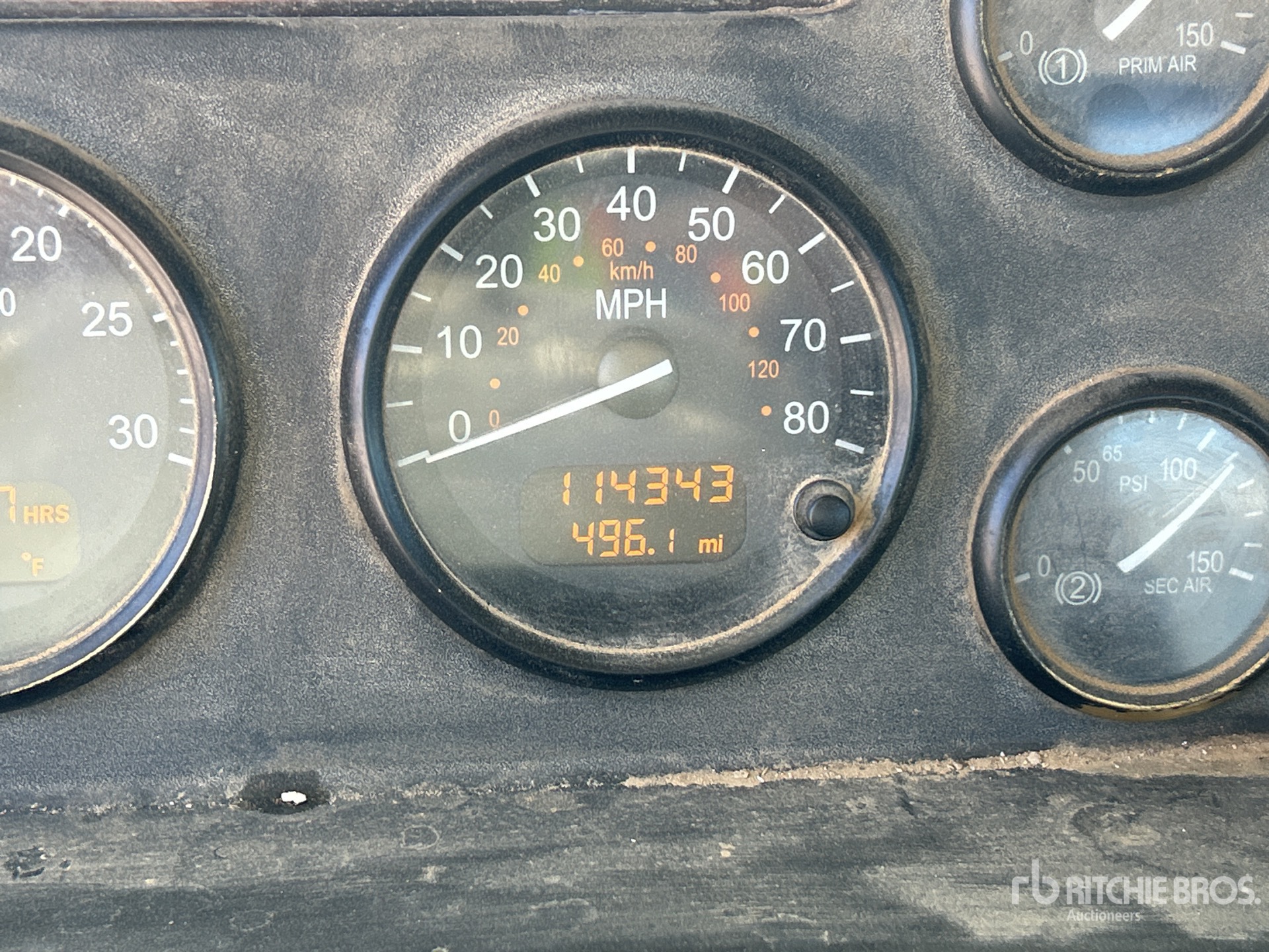 General Appearance with Hour Meter / Odometer