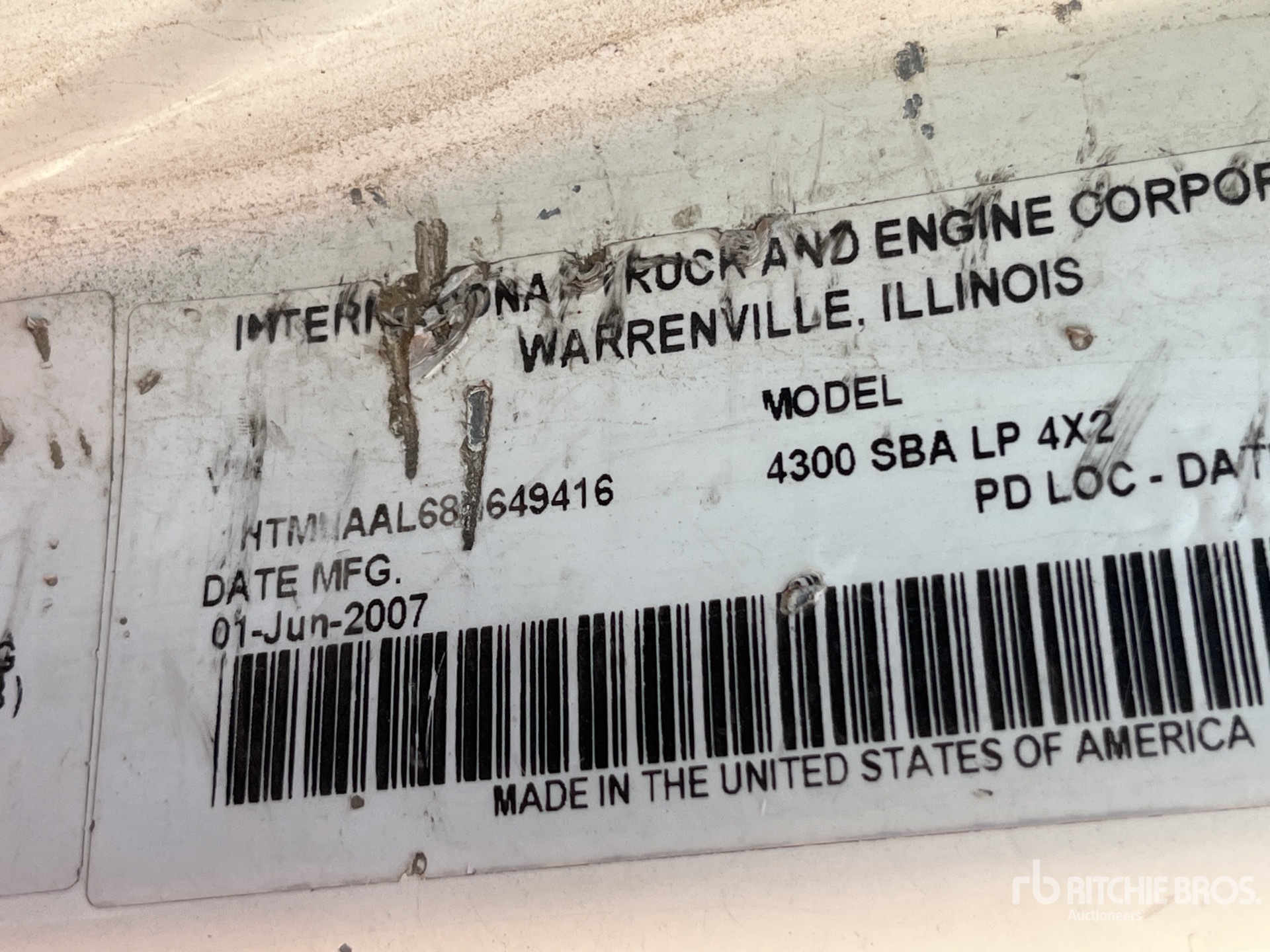 General Appearance with Seriennummer / FIN