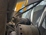 Engine with A/C Compressor