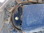 Undercarriage with Left Track Tensioner