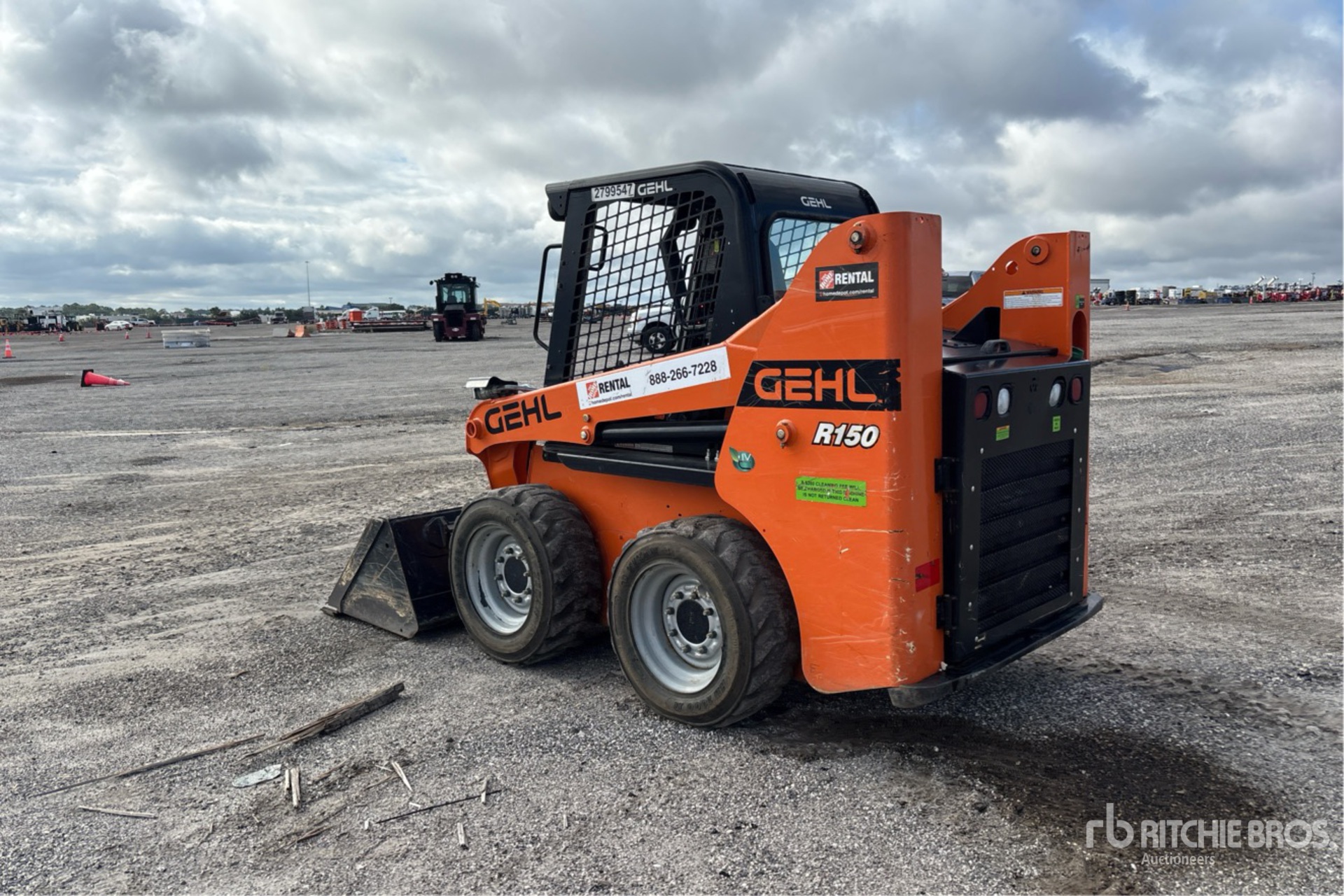 General Appearance with Picture, Left Rear Corner